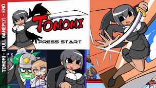 TOMOMI  All Bosses and Cutscenes Full Game [upl. by Dugan]