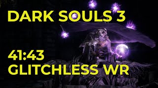 Dark Souls 3  Any Glitchless Speedrun in 4143 [upl. by Dawson781]