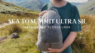 Sea to Summit UltraSil 20 daypack Bag 360 and a loser look at the features and details [upl. by Annil683]