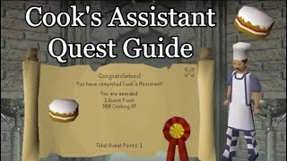 OSRS Cooks Assistant Quest Guide [upl. by Ahseket]