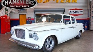 1960 Studebaker Lark w 350ci small block Chevrolet engine 200R4 automatic [upl. by Mini827]