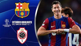 Barcelona vs Antwerp Extended Highlights  UCL Groups Stage MD 1  CBS Sports Golazo [upl. by Ladnar]