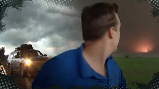 VIDEO INSIDE A TORNADO Severe Weather Vlog l Aurora NE 6172009 [upl. by Melli563]