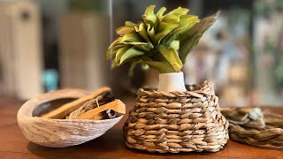 I Made a Basket from Scratch Using Only Cattails [upl. by Anauqcaj]