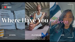 Where HAVE YOU BEEN Vlog  School Work Business  Life amp Pilates [upl. by Oir]