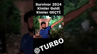 Survivor 2024 Kimler GELDÄ° kimler GEÃ‡TÄ° survivor2024 [upl. by Drannel]