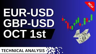 EURUSD and GBP USD Daily Analysis for October 1 2024 [upl. by Endys]