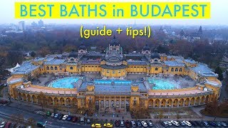 Best Baths in Budapest Hungary [upl. by Nagol]