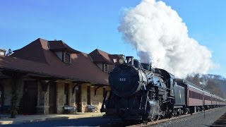 Minersville Santa Trains with CNJ 113 [upl. by Arymas]