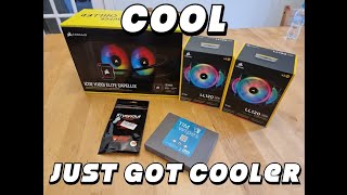 How to install the new Corsair iCUE h100i Elite Cappelix AIO [upl. by Cutty]