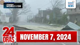 24 Oras Express November 07 2024 HD [upl. by Jakoba]