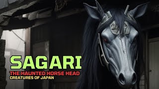 Sagari The Haunted Horse Head  Creatures of Japan  Explainer Sandhu [upl. by Asiul]