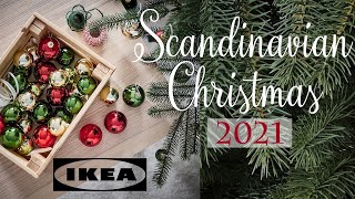 SCANDINAVIAN CHRISTMAS 2021  SHOP WITH ME IKEA [upl. by Stalker257]