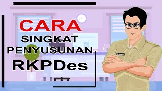 CARA SINGKAT LANGKAH PENYUSUNAN RKP DESA  2021 [upl. by Backler]