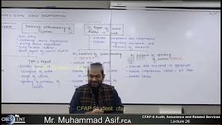 CFAP 6 Lecture 26  Sir Muhammad Asif  December 2023  Audit  Assurance and Related Services CA [upl. by Liauqram566]