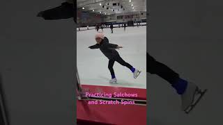 Salchow and Scratch Spin Let’s Go [upl. by Phylis]