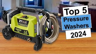 Best Pressure Washers IN 2024 [upl. by Biddle728]