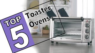 💜The 5 Best Toaster Ovens Of 2021  Amazon Reviews [upl. by Nitsirt975]