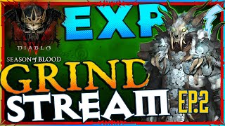 Werebear Druid Season 2 Tier III and above 『EXP Grind Streamathon Ep 2』 Diablo 4 [upl. by Jack]