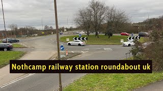 North camp railway station roundabout uk  ❤️🔥 automobile train bus [upl. by Dnalevelc]