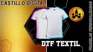 Estampados en DTF textil [upl. by Aiduan470]