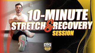 10 Minute Basketball Stretch amp Recovery Session [upl. by Byrle]