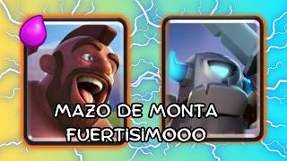 MAZO FUERTISIMO DE MONTA 41 🔥🔥 SUBE DE LIGA 🔥🔥 CLASH ROYALE [upl. by Niletak458]