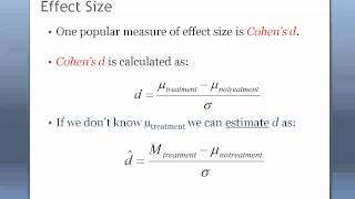 EDPS859 STATISTICAL METHOD  Effect Size [upl. by Stricklan661]