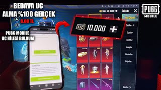 PUBG MOBİLE BEDAVA UC ALMA 2024 UC HİLESİ 100 GERÇEK [upl. by Rhona]