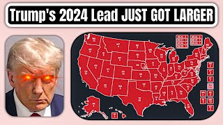 Trump EXPANDS Lead In Latest Map Projection  2024 Election Map Sep 2024 [upl. by Rehtae]