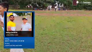 Live Cricket Match  Anandrao Dhonde Cricket Academy vs LAWAS ROYALS KADA  04Aug24 1001 AM 30 [upl. by Aicilec]