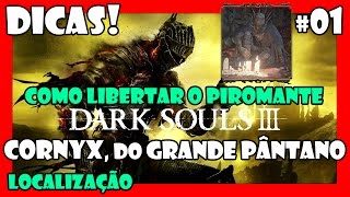 Dark Souls 3 Dicas 01  Como LIBERTAR CORNYX do Grande Pântano Localização [upl. by Alejandrina]