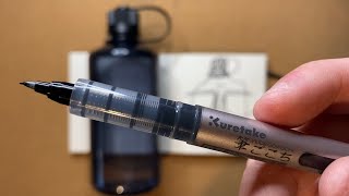 Drawing a Nalgene Water Bottle with a Kuretake Fudegokochi Brush Pen [upl. by Edahc996]