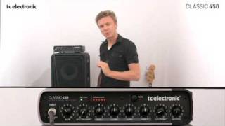 TC Electronic Classic450 bass amp Tubetone™ [upl. by Mcclelland]