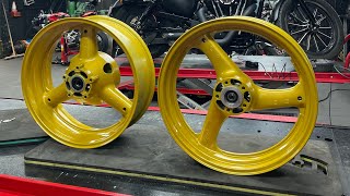 A must watch motorcycle tyre fitting video Motorcycle Tire Fit DiaryofaMotorcycleMechanic [upl. by Goines158]