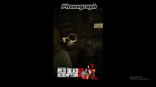 Phonograph 💽💽  Red Dead Redemption 2 rdr2 rdr2gameplay rdr2short gaming rdr2secret [upl. by Kling814]