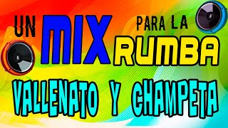 MIX VALLENATO Y CHAMPETA  J3PRODUCCIONES [upl. by Lerraj198]