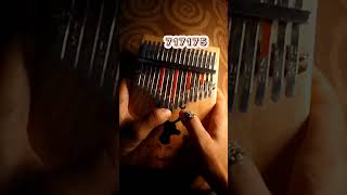 Note Kalimba Gundul Pacul tutorial kalimba shortvideo [upl. by Asennav]