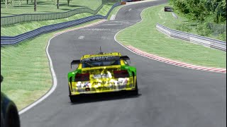 opel calibra dtm nurburbring [upl. by Atteniuq]