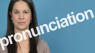 How to Pronounce PRONUNCIATION in American English [upl. by Htedirem]