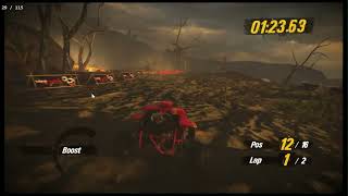 MotorStorm Pacific Rift RPCS3 RTX 2060  7800X3D LSFG 23 Emulation Test [upl. by Isdnyl]