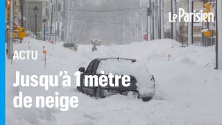 L’est du Canada paralysé par une tempête de neige « historique » [upl. by Ami]