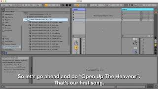 How to Import Songs in Ableton Live [upl. by Shanda]