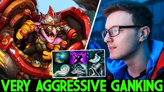 MIRACLE Timbersaw Unexpected Dagger Build Aggressive Ganking Dota 2 [upl. by Uahsoj]