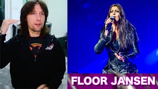 Ok so Floor Jansen just RAISED the bar to CRAZY heights [upl. by Adnawt473]