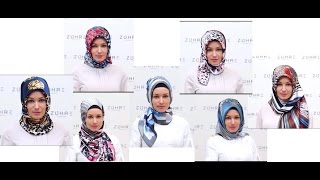 Eşarp Yapılışı Yapımı  İpek Eşarp Nasıl Bağlanır Yapılır  Style of scarf tying [upl. by Eicirtap458]