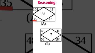 Mts Reasoning questions maths ssc reasoning mts mathgame railway exam shorts [upl. by Kepner]