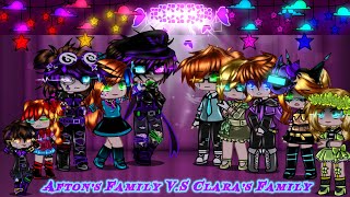 Aftons Family VS Claras Family Singing battle  FNaF  SparkleAftøn [upl. by Anotal]