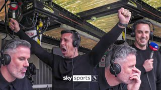 EXTENDED Carra and Neville Comms Cam during Manchester United 22 Liverpool 🎥 [upl. by Cybill]