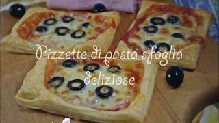 pizzette di pasta sfoglia capricciose [upl. by Luther406]